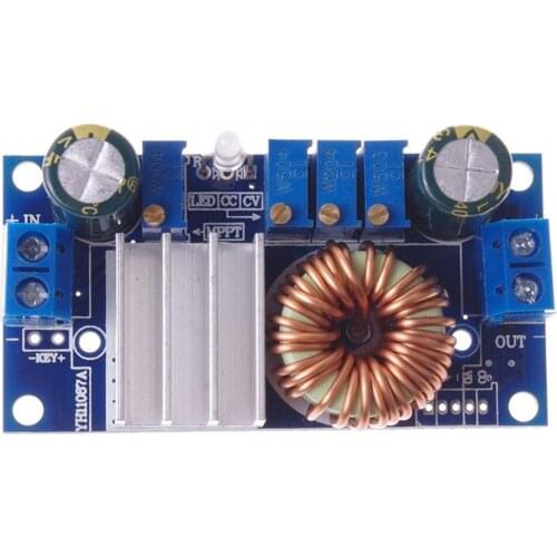 DC-DC Voltage Regulator Buck Converter 6-36V to 1.25-32V 5A Constant Current Voltage Step Down Module MPPT Solar Controller