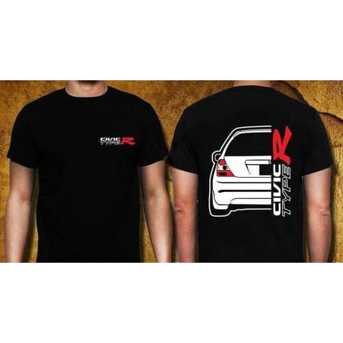 2019 Hot Sale 100% cotton Classic Japanese car fans Civic EP3 Type R T-SHIRT (Rear View) Tee shirt
