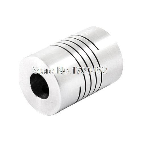 Motor Shaft 6mm to 8mm Joint Helical Beam Coupler Coupling 18mm Dia 25mm Length