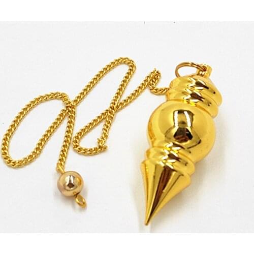 NEW copper pendant Metal spirit pendulum pure solid standard spirit divination psychic media novice pendulum hypnosis divination