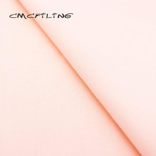 CMCYILING Solid Color Twill Cotton Fabric Home Textile Material DIY Sewing Dolls Quilting For Baby Children Cloth 50cm*168cm