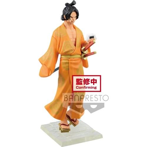 Original Banpresto One Piece OP MAGAZINE Ace Toys Model Figurals Brinquedos Action Figure Collection