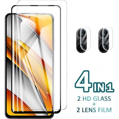 Full Screen Protective Glass For Xiaomi poco f3 Tempered Glass on For Pocophone pocof3 poko pocco poxo f 3 gt Protectors Film