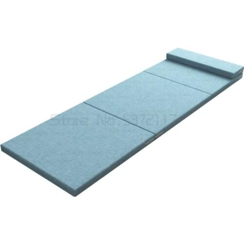 Portable foldable student outdoor car summer sponge mattress noon rest floor mat