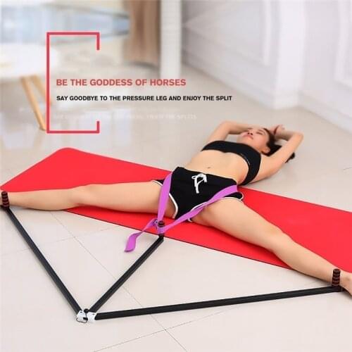 Iron Leg Stretcher Adjustable 3 Bar Legs Extension Split Machine Flexibility Training Tool For Ballet Balance Fitness Equipment