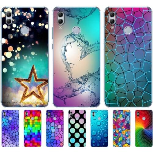 Silicon case for huawei honor 10 lite case 6.21 inch soft tpu back cover phone case for honor 10 lite Case Coque Etui full 360