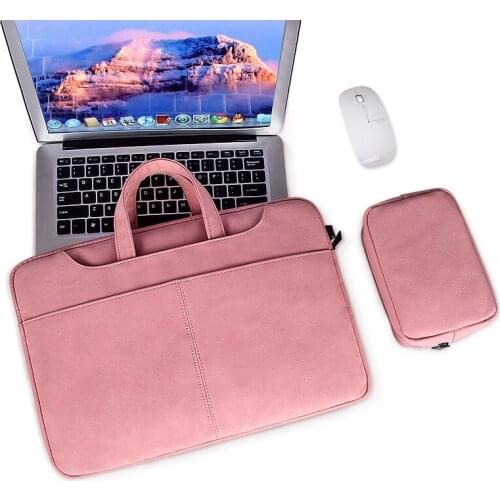 Laptop Bag Sleeve Handbag Case Protective Shoulder Bag HP Carrying Case for Pro13 14 15.6 Inch Macbook Air ASUS Acer Lenovo Dell