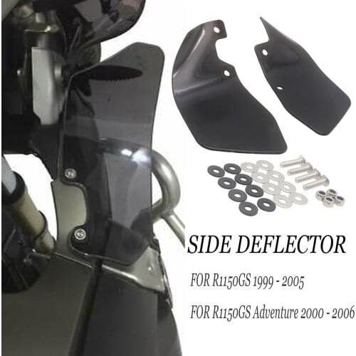 Motorcycle Side Wind Deflectors Windshield Windscreen FOR BMW R1150GS R 1150 GS Adventure Adv 2000-2006 2005 2004 2003 2002 200