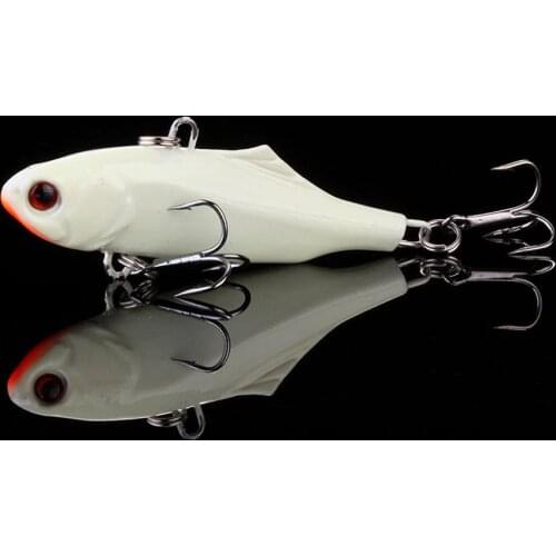 WALK FISH 1PCS 6cm 14.4g Winter Fishing Lures Plastic VIB Hard Bait Lead Inside Vibration Fishing Tackle Wobbler Lure Pesca