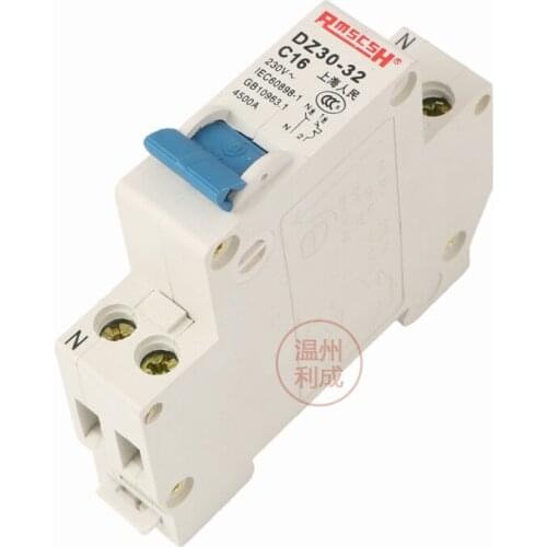 DPN Leakage Protector (DZ30-32) Miniature Circuit Breaker 20A/16A/10A/25A/32A