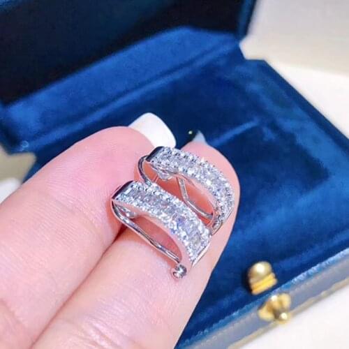 Top Quality Classic 100% Solid 925 Sterling Silver Charm Vintage Stud Earring Instagram Jewelry For Women Mothers Day Gift