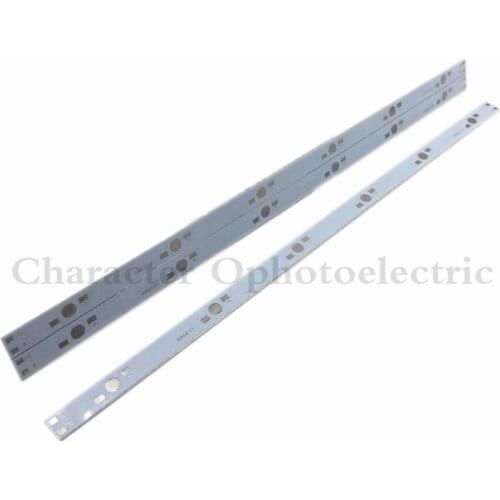 10PCS 30CM x 1CM Aluminium PCB Circuit Board for 6 x 1w,3w,5w LED in Series