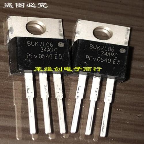 10Pcs BUK7L06-34ARC TO-220 ABS Car transistor 34V 147A NEW