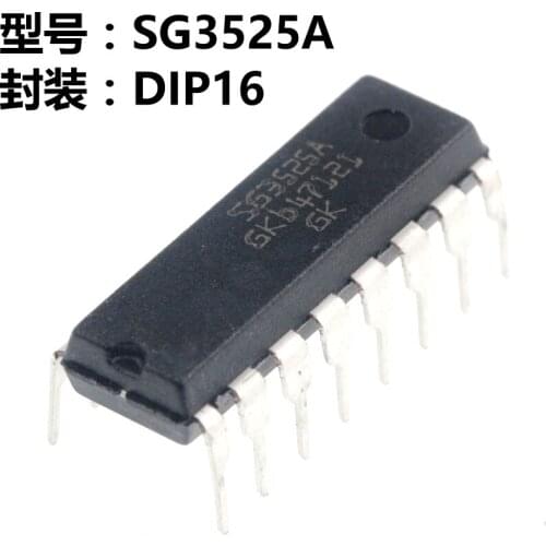10PCS SG3525AN DIP16 SG3525A DIP SG3525 3525AN DIP-16 and original IC