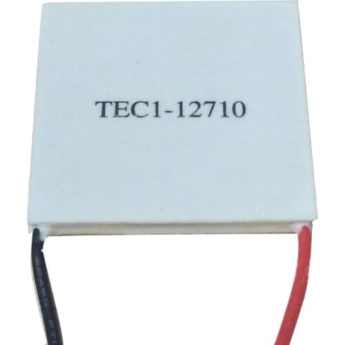 10Pcs TEC1-12710 Heatsink Thermoelectric Cooler Cooling Peltier Plate Module No Noise