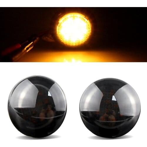 2pcs Car LED Side Repeater Indicator Light Side Marker Signal Lamp Light For Land Range Rover L322 2002-2012