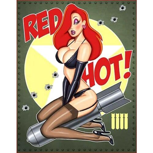 Car Accessories Suitable for Sexy Girl Sticker Vintage Racing Sticker Rat Fink Tools Off Road Wrangler Jl