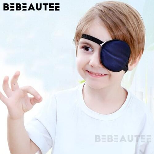 BEBEAUTEE Medical Eye Patch for Child Treat Children Amblyopia Eyes Soft Occluder Obscure Astigmatism Traniing Eyemask Blindfold