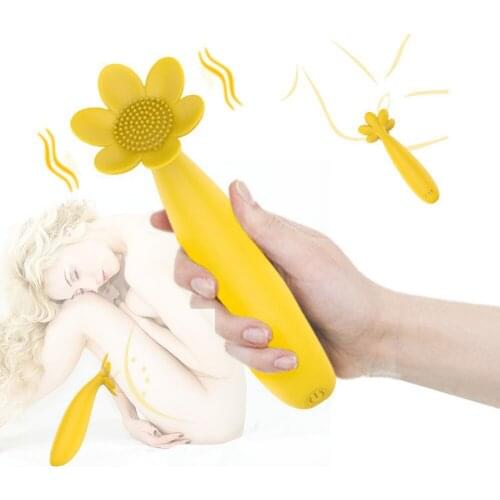 Flower Sucking Vibrators Powerful Oral Sucker Female Masturbator Sex Toys for Women Clitoris Stimulater