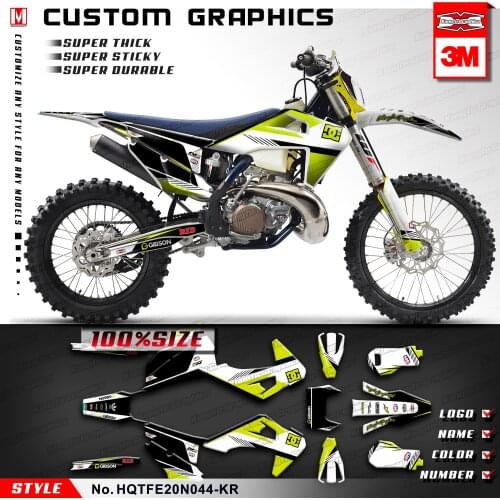 KUNGFU GRAPHICS Enduro Race Stickers for Husqvarna TE FE TC FC TX FX FS 125 150i 250i 300i 350 450 501 2019 2020 2021