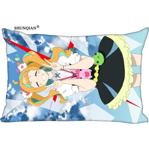 New Custom Kiznaiver Pillowcase Zippered Rectangle Pillow Cover Cases Size 45X35cm,40x60cm,45X75cm,50X75cm(Two sides)