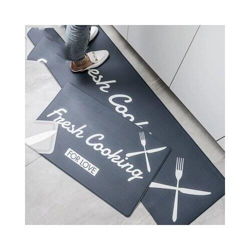 Fresh And Simple Waterproof And Oil-Proof Mat Kitchen The Entrance Door To The Dirty Mats Bedroom Thick Long Bed Blanket