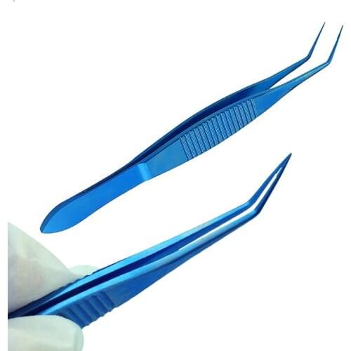 Titanium Alloy Ophthalmic Eye Instrument Mcpherson Tying Forcep