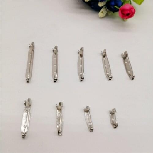 500-10000pcs Brooch Base Back Bar Badge Holder Safe Lock Brooch Pins DIY Jewelry Findings Jewelry Making Accessories Supplies