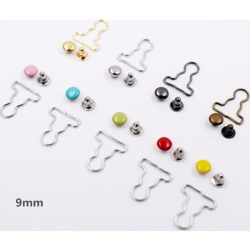 Wholesale 9 Color Mini Mushroom Bottons DIY Doll Clothes Buckle for 1/6 BJD Barbi Momoko Doll Clothes Accessories