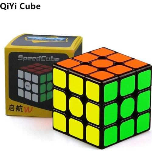 QiYi Sail W 3x3x3 Magic Cube Anti-stress Puzzle Speed Cubes Professional Educational Fidget Toys Antistress Cubos Magicos