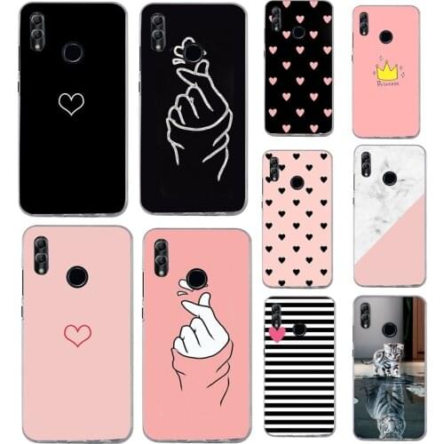 Silicone For Huawei P Smart 2019 Honor 10 Lite Case Soft Cute TPU Phone Cover For Funda Huawei Honor 10 P20 P9 P10 Mate 10 Lite