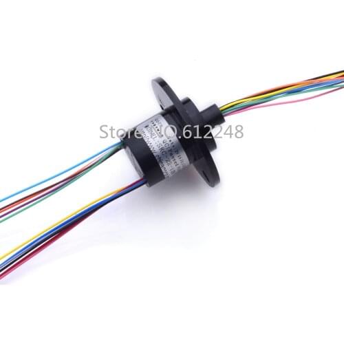 Slipring Conductive Slip Ring 12 Circuit 2A Photoelectricity Mixed Slip ring Security Slip Ring