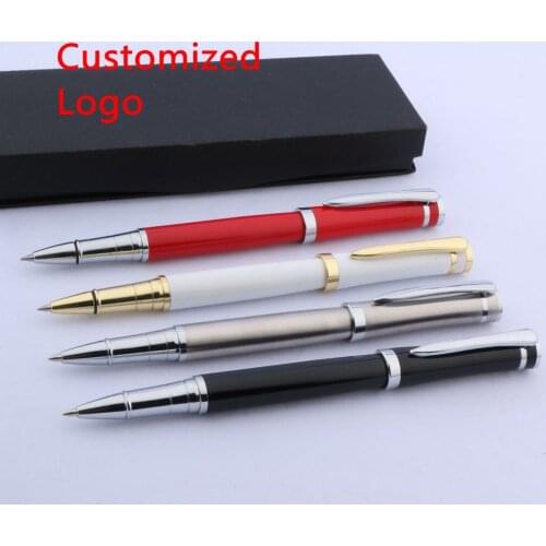 High Quality Metal 3035 Ball Point Pen Color Stationery Office school supplies Writing Rollerball Pen Customized Logo