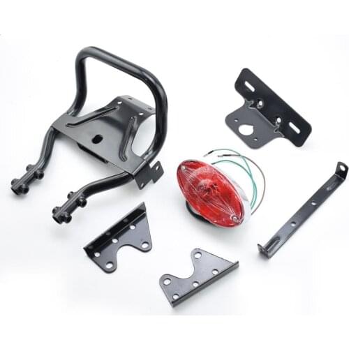 Z50 rear lamp tail light frame luggage bracket For Honda monkey bike Z50 Z50J Black Motorcycle