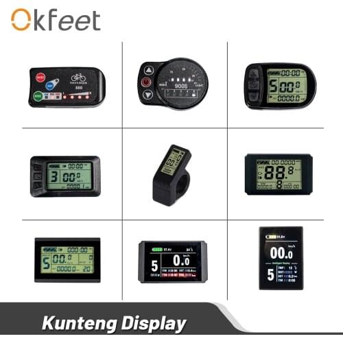 EBike KT LCD Display 36V LCD3 LCD8H LED880 LCD4 LCD3U e Bike Electric Bicycle LCD Led Display For Electric Bike e-bike
