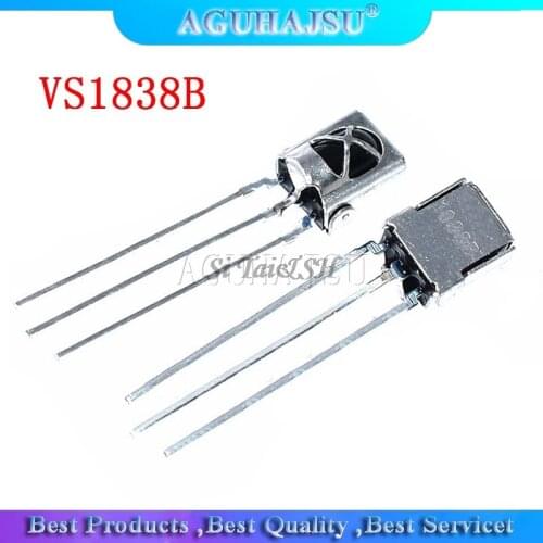 10pcs HX1838 / VS1838 VS1838B 1838 eneral integration universal infrared receiving head/Infrared sensor