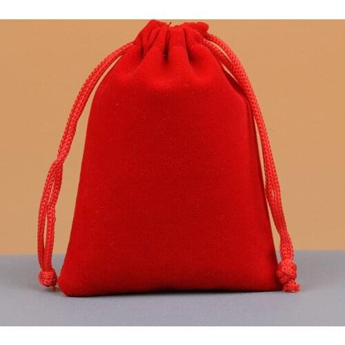 10 pcs/lot Small Grey Velvet Bag 10x12cm Charms Earrings Jewelry Packaging Bags Wedding Decoration Velvet Pouch Gift Bags