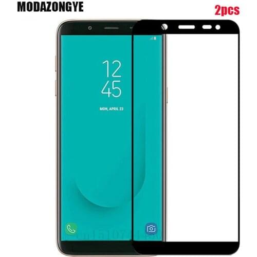 2pcs For Tempered Glass Samsung Galaxy J6 Screen Protectoror For Samsung J6 Samsung Galaxy J6 2018 J600F J600 SM-J600F Glass