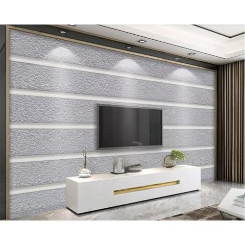 Beibehang Modern deer stripes striped murals wallpaper living room bedroom TV background wall paper home decoration 3d wallpaper