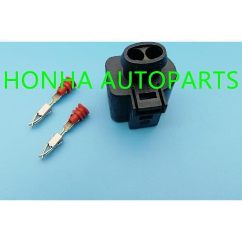 Freeshipping 20 pcs automotive wiring harness connector 1J0973722 , electrical horn plug 1J0 973 722