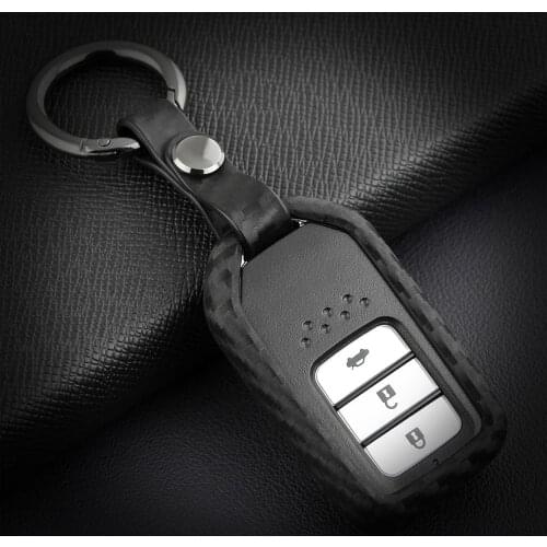 Car Key Case Fob Cover For Honda Pilot CRV Odyssey Accord Civic forza 300 125 SH DIO FIT Shuttle 2017 2018 2019 Key ring Styling