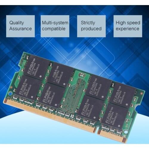 Digitalworld For ELPIDA 2GB DDR2 PC2-6400S 800MHz 200PIN SO-DIMM RAM Laptop Memory PC6400