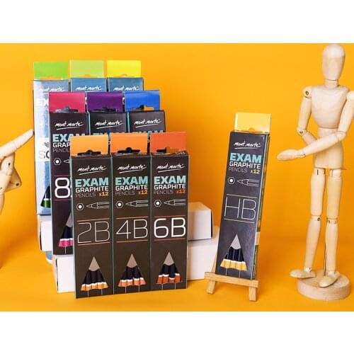 Sketch Drawing Graphite Pencil Set HB/2B/6B/8B/12B Student Sketch Soft Medium Hard Sketch Carbon Pen Professional Art Supplies