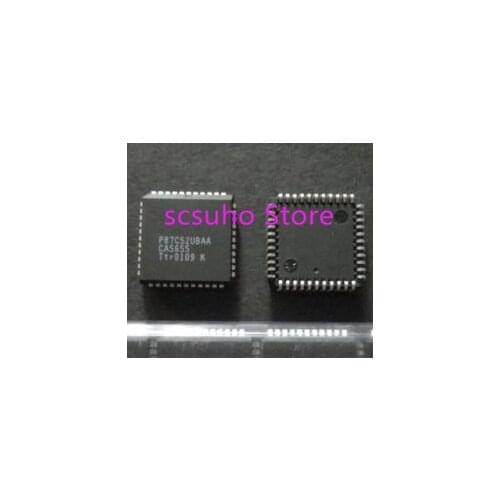 P87C52UBAA P87C52 plcc44 10pcs