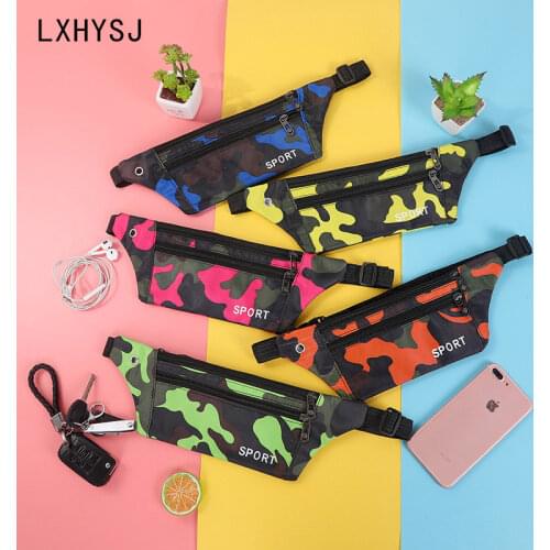 Fanny Pack Women Waist Bag Waterproof Hip Bag Waist Purse Chest pack Kidney Bag Unisex Movement Waist pack Phone pocket YB004
