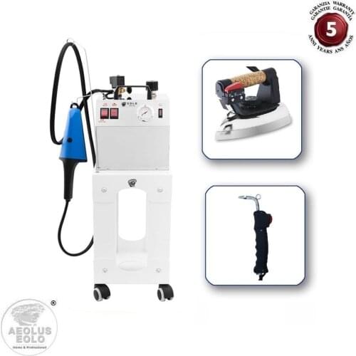 Professional Vertical Steam Iron Gun Brush Copper Boiler 3.5L Garment Steamer Wheels 5 Years Warranty AV03 TRIPLE