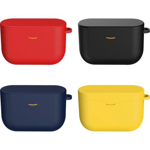 Silicone Case Cover for Sony WF-1000XM3 Portable Carrying Silicone case Protection case with Carabiner Anti-Lost Shockproof case