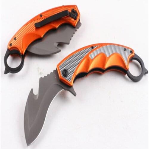 Two Models of F91 Foldin Claw Knife 5CR15MOV Blade Steel + Alumina Handle Pcket Outsoor Camping Hunting Survival EDC tools