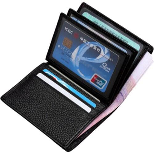 Zor Dany Full-grain Leather Drivers License Leather Case Multi-functional Leather Wallet Vehicle Licens ID Card Bag