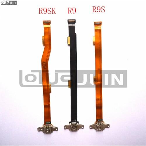 1pcs For OPPO R9 R9S R9SK USB Charger Charging Port Dock Connector Flex Cable with Microphone Module Board